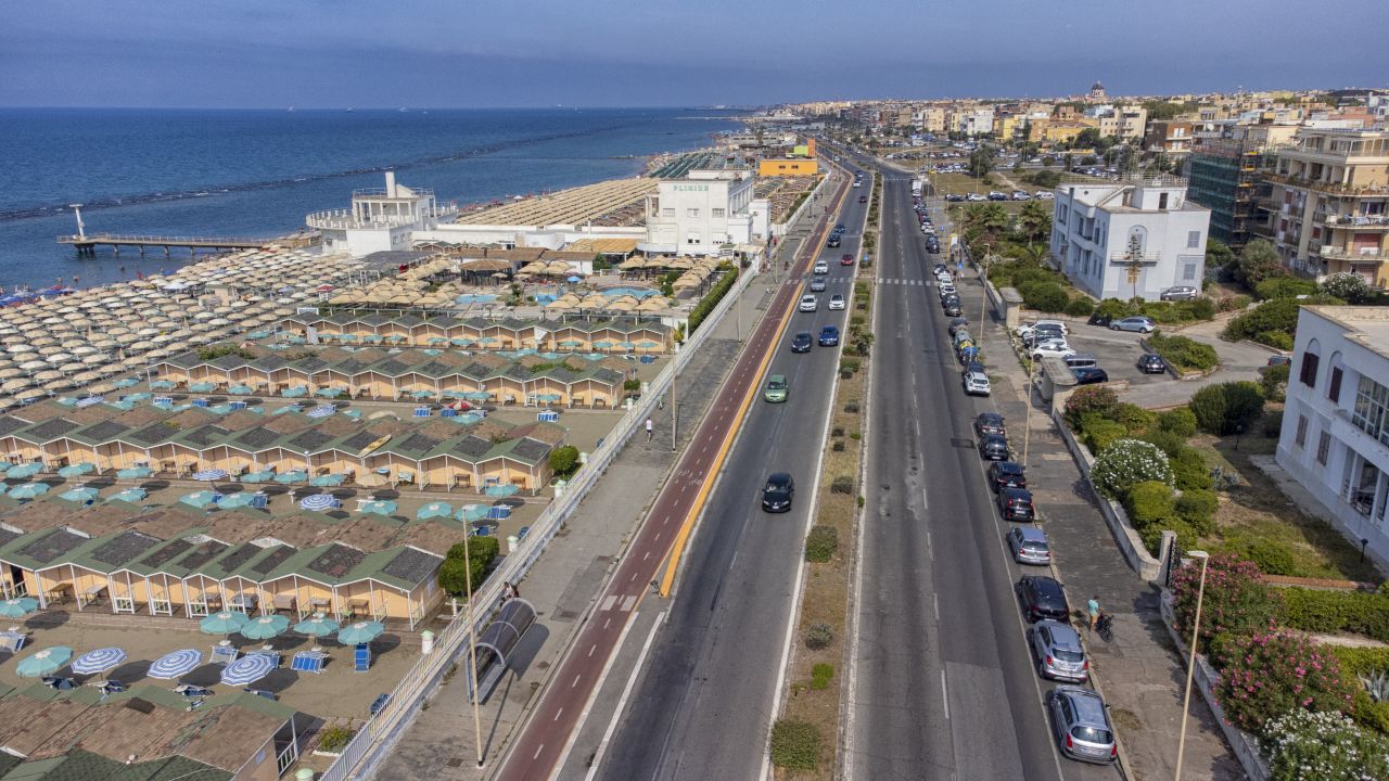 Le palazzine INCIS a Ostia